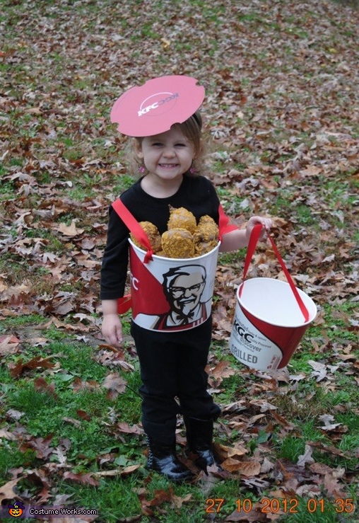 Bucket of KFC Chicken Costume