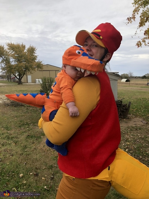 Buddy the Baby T Rex from Dinosaur Train Costume