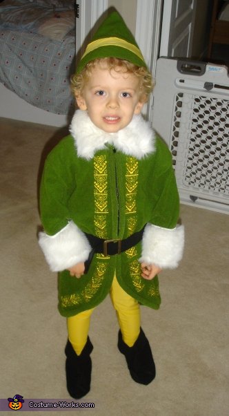 homemade buddy the elf costume
