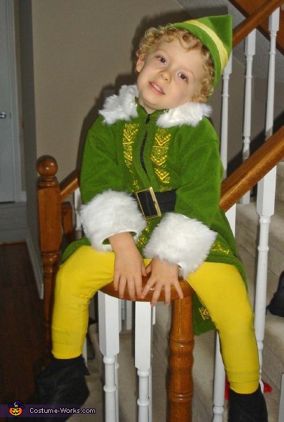 diy elf costume boy
