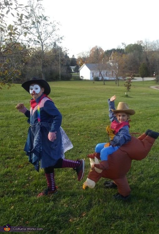 Bullrider and Rodeo Clown Costume