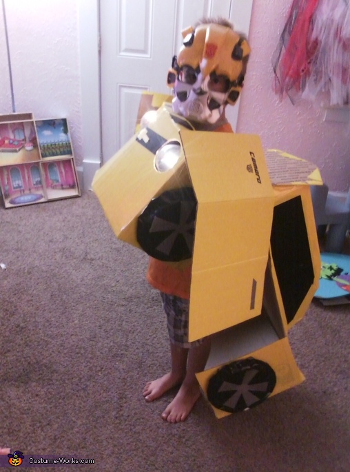 Bumblebee Transformer Costume