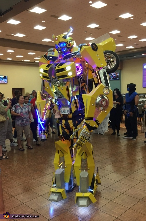 Bumblebee Transformer Costume