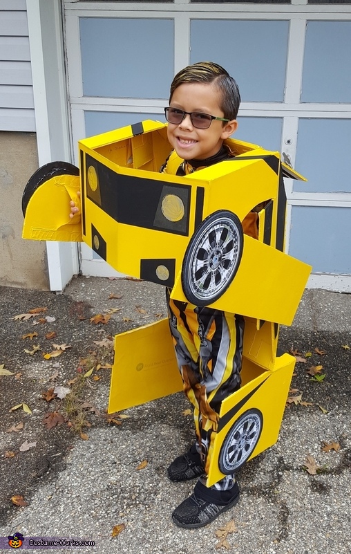 Bumblebee Transformer Costume NoSew DIY Costumes