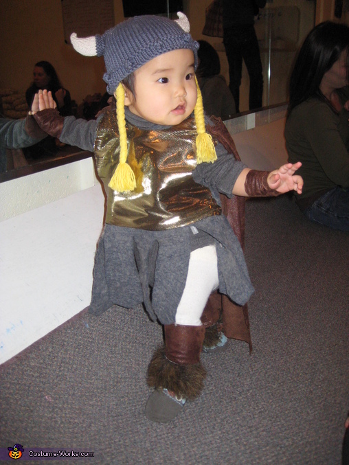 baby girl viking costume