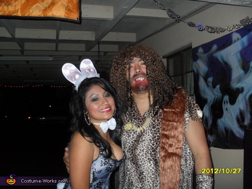 Bunny & Caveman Costume