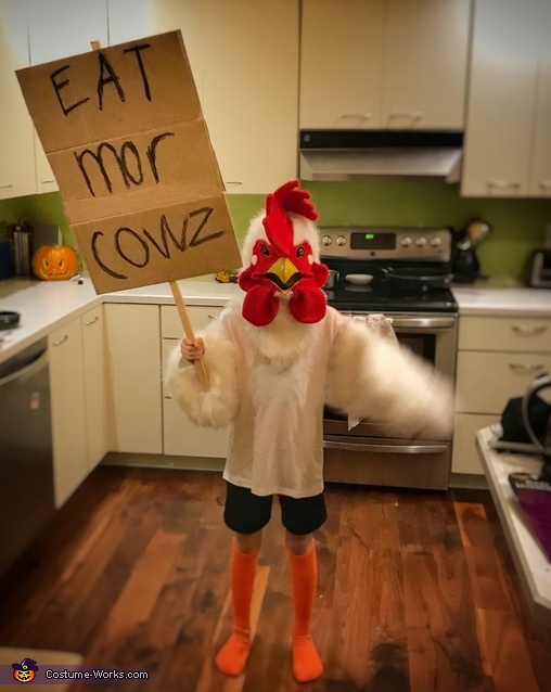 Burger Fight Chicken Costume | Original DIY Costumes