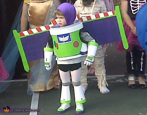 Homemade Buzz Lightyear Boys Costume