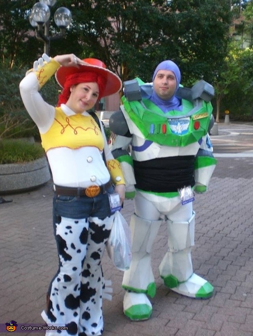 Buzz Lightyear and Jessie Couples Costume