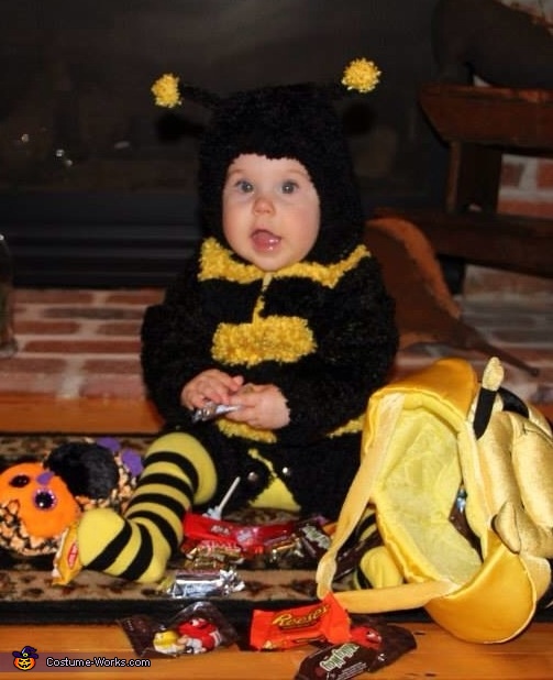 Buzzing Bumble Bee Baby Costume