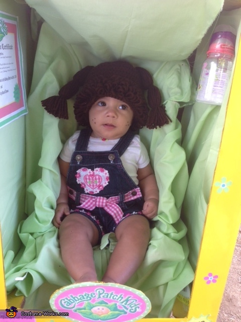 Homemade Cabbage Patch Doll Baby Costume | Mind Blowing DIY Costumes ...