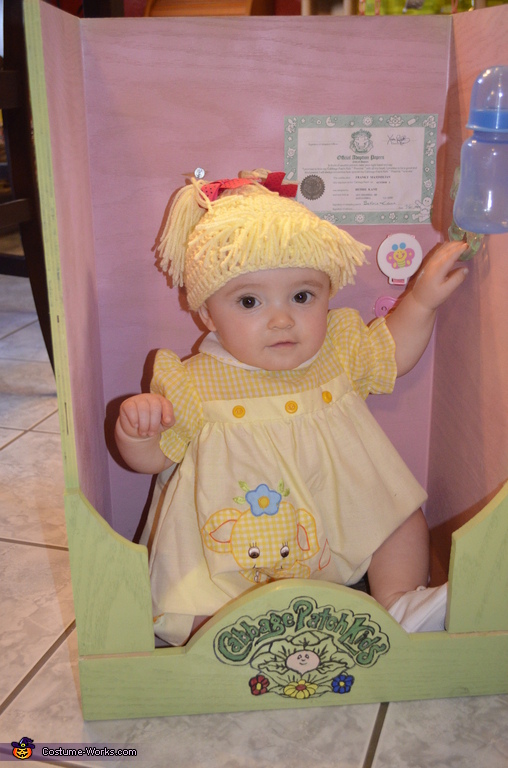Adorable Cabbage Patch Doll Costume