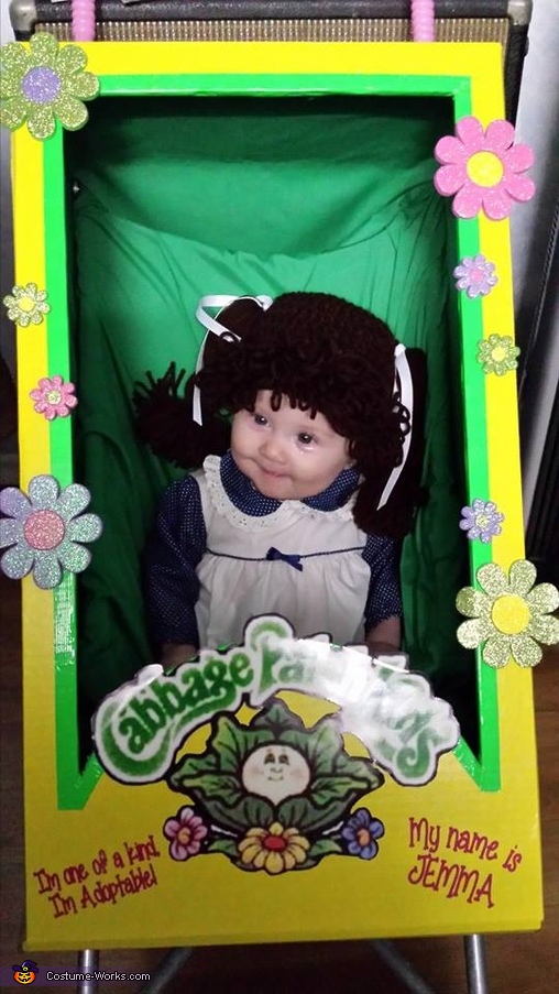 cabbage patch box costume