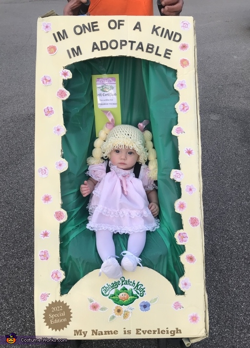 Cabbage Patch Doll in a Box Costume