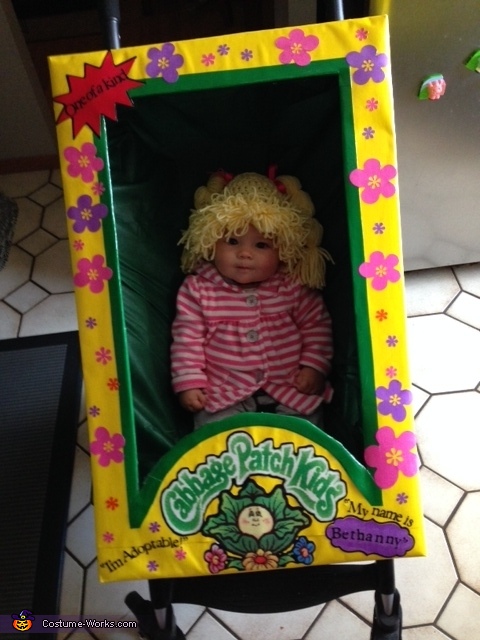 cabbage patch box costume