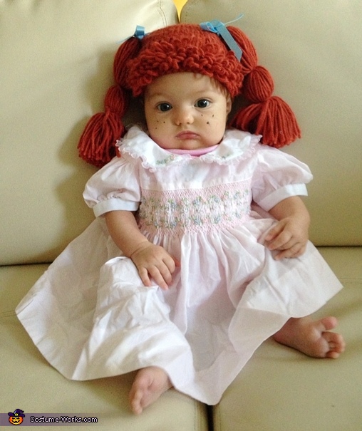 Cute Cabbage Patch Kid Baby Costume