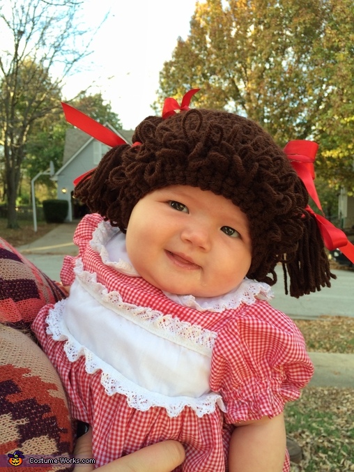 Adorable Cabbage Patch Kid Baby Costume Idea | DIY Costumes Under $25