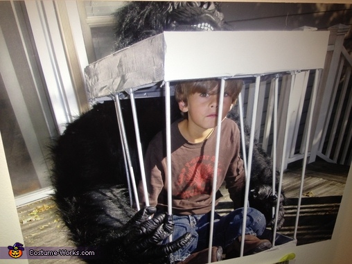 Caged Boy Costume