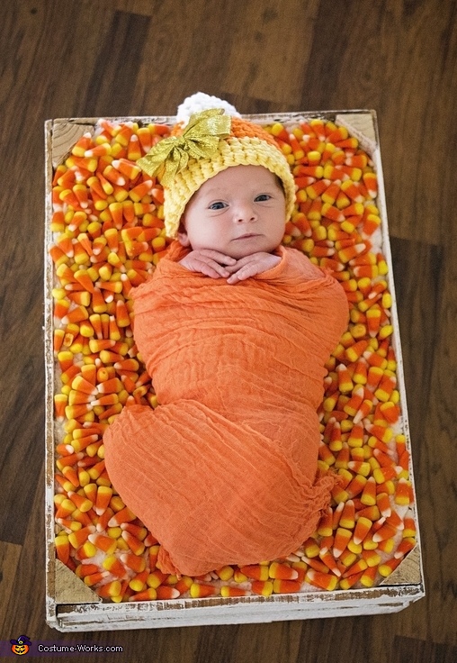 Candy Corn Baby Costume