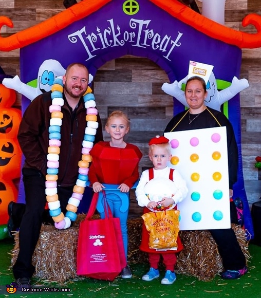 Candy Family Costume