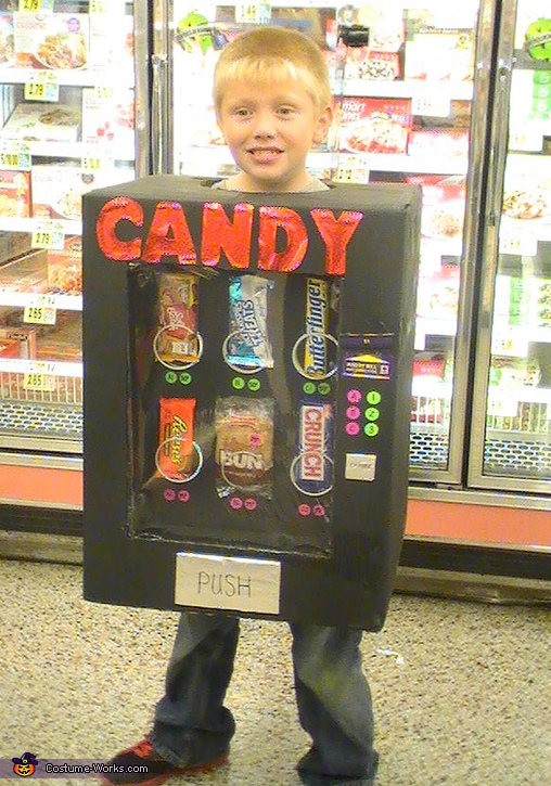 Candy Vending Machine Costume