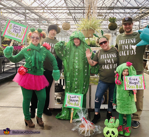 Can't Touch This! Cactus Group Costume