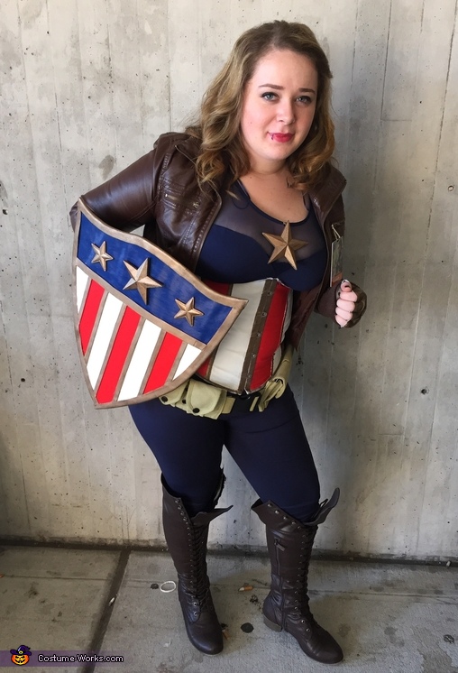 Female Captain America Costume - Captain America Woman Costume Diy