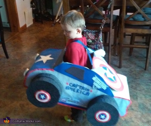 Captain America Monster Truck Costume | DIY Costumes Under $35