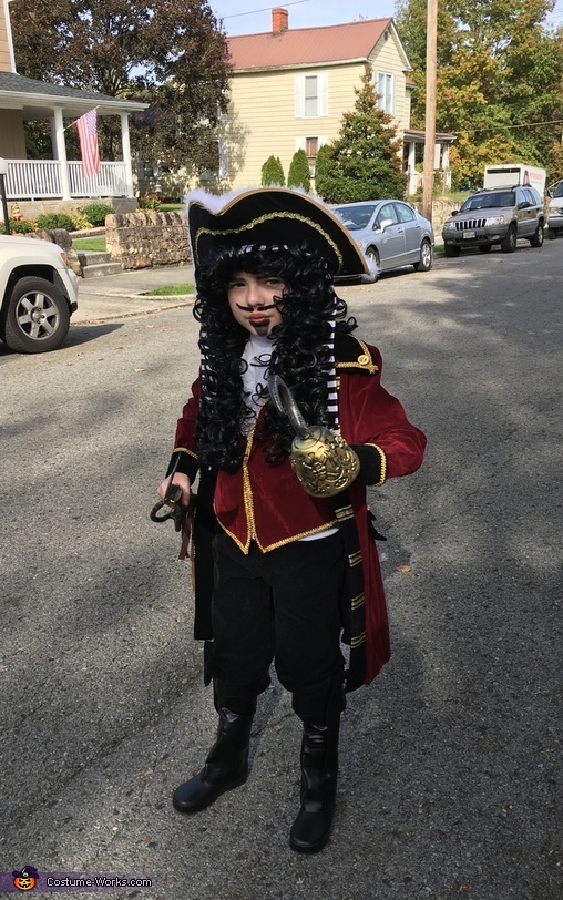 Captain Hook Child Halloween Costume