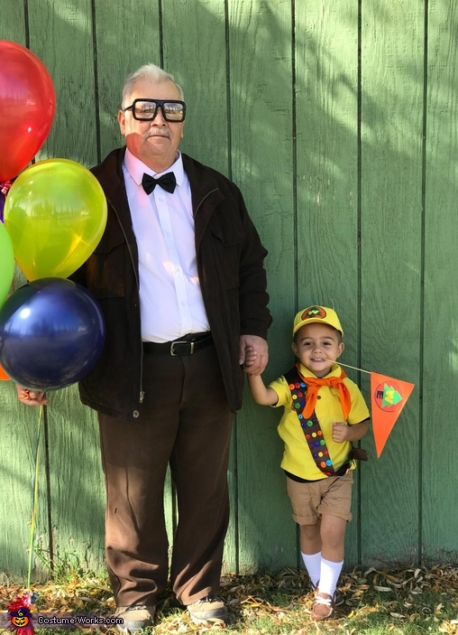 Carl and Russell from UP Costume