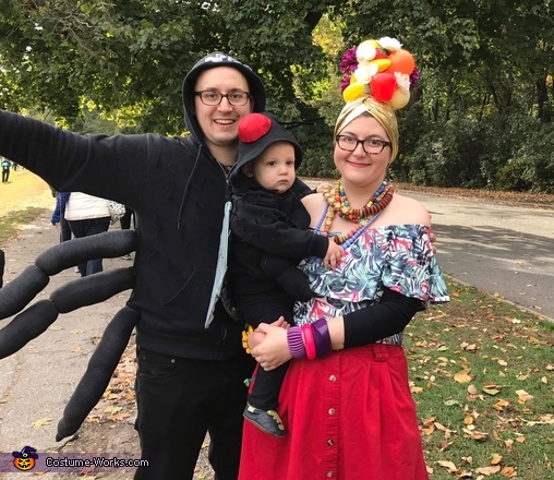 Carmen Miranda, Fruit Fly & Spider Costume