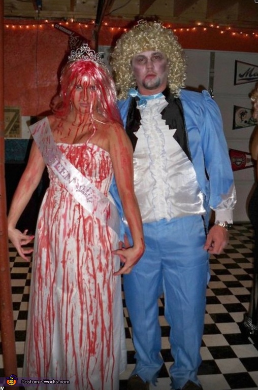 Carrie and Dead Prom Date Couple Costume