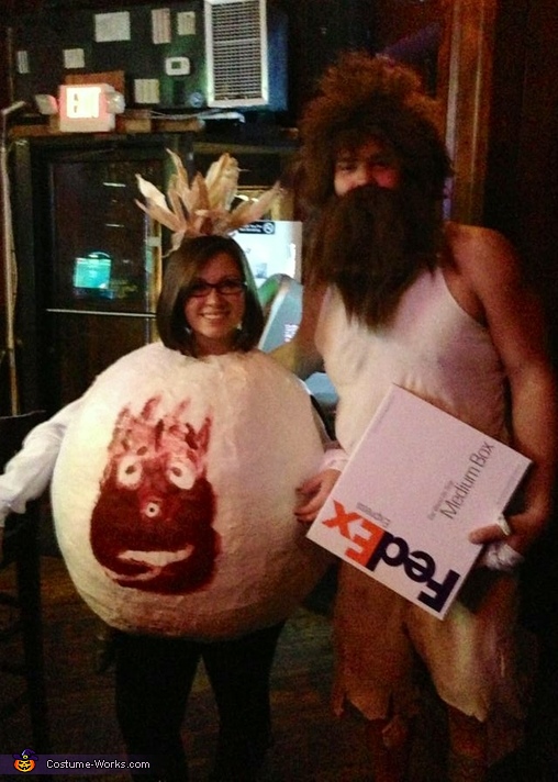 Cast Away Couple Costume