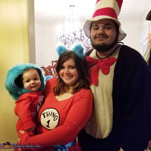 Cat in the Hat Family Halloween Costumes | DIY Costumes Under $65