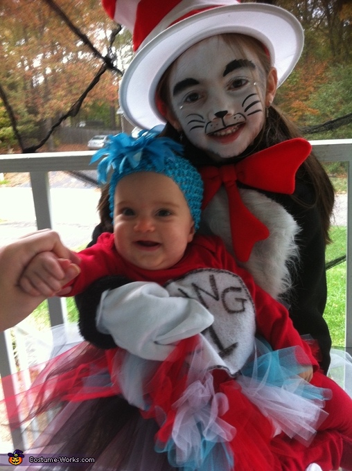 Cat in the Hat and Thing 1 Costume