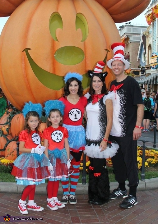Cat in the Hat Family Costumes