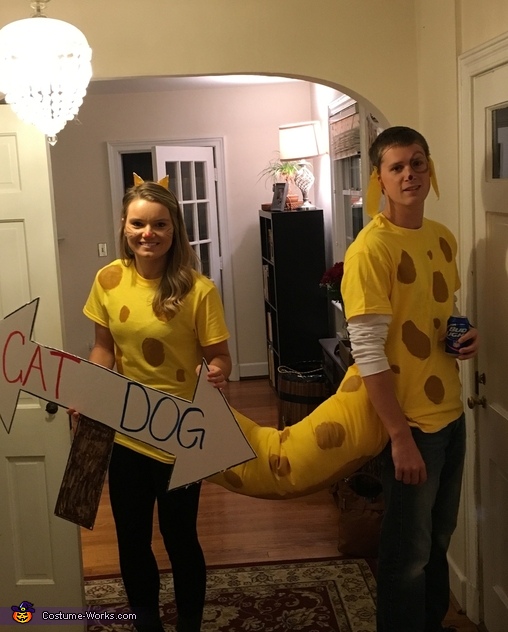 make a catdog costume