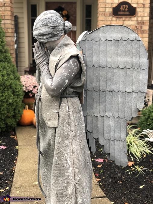 Cemetery Stone Angel Statue Costume