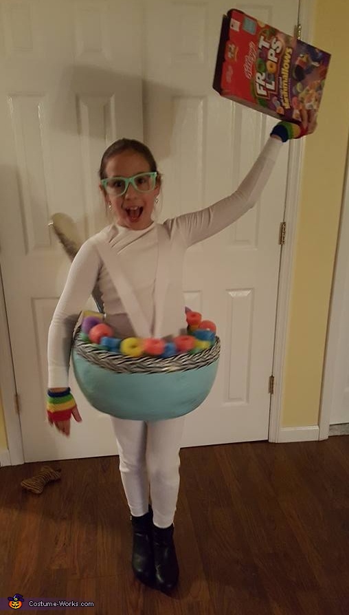 DIY Cereal Bowl Costume