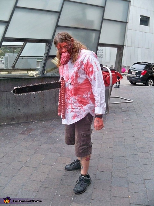 Chainsaw Zombie Costume
