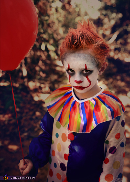 Channeling young Pennywise Costume