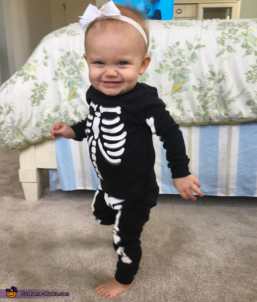 Charlie the Skeleton - Baby Halloween Costume | Halloween Party Costumes