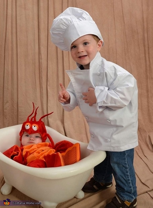 Chef and Lobster Costume