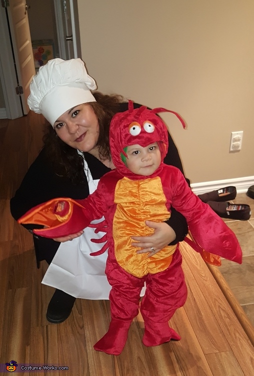 Chef and Lobster Costume