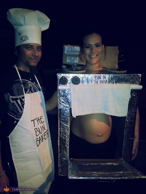 Chef and Bun in the Oven Costume