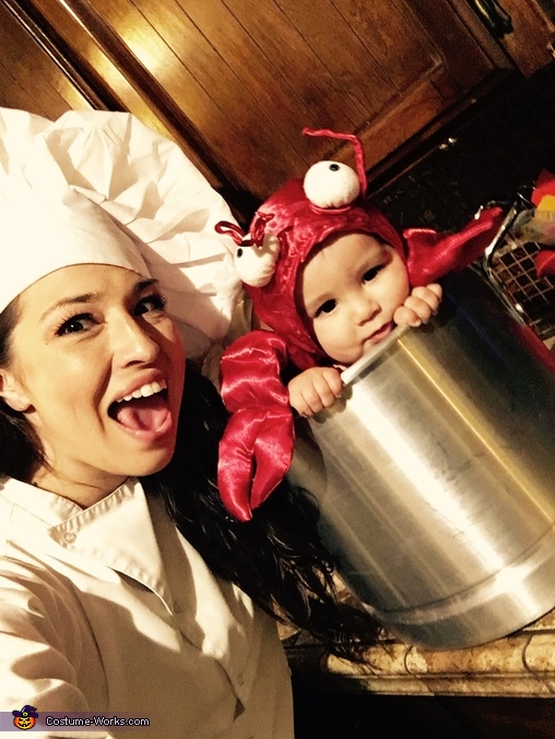 Chef Mama & Live Lobster Costume