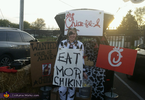 Chick-fil-A Cow Costume