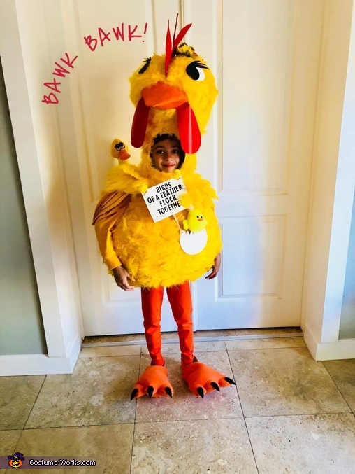 DIY Chicken Costume | DIY Costumes Under $35 - Photo 3/6