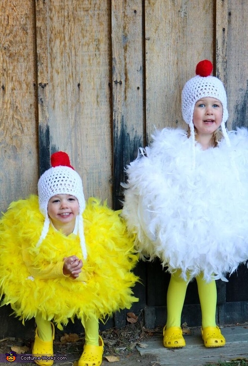 Chicken Twins Costume