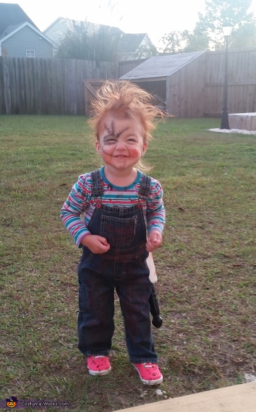 Chucky Baby Girl Halloween Costume